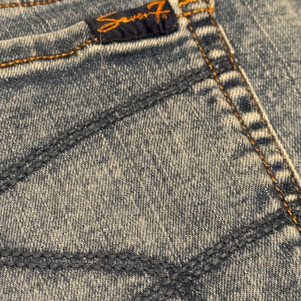 Seven7 Metro Ultra High Rise Skinny Distressed Women Jeans - Picture 8 of 9